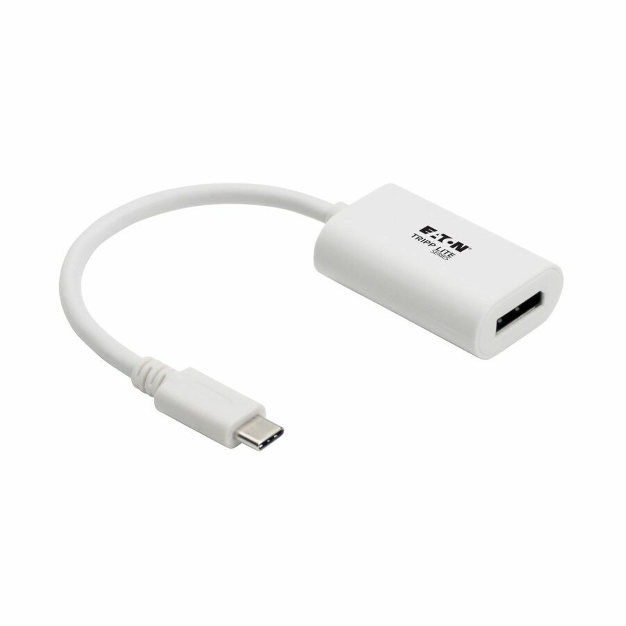 Eaton Tripp Lite Series USB-C to Displayport 4K 60Hz Adapter, White