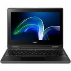 Acer TravelMate Spin B3 TMB311R-32 TMB311R-32-C47B 11.6" Touchscreen Convertible 2 in 1 Notebook - HD - 60 Hz - Intel Celeron N5100 - 8 GB - 128 GB Flash Memory - English Keyboard - Shale Black