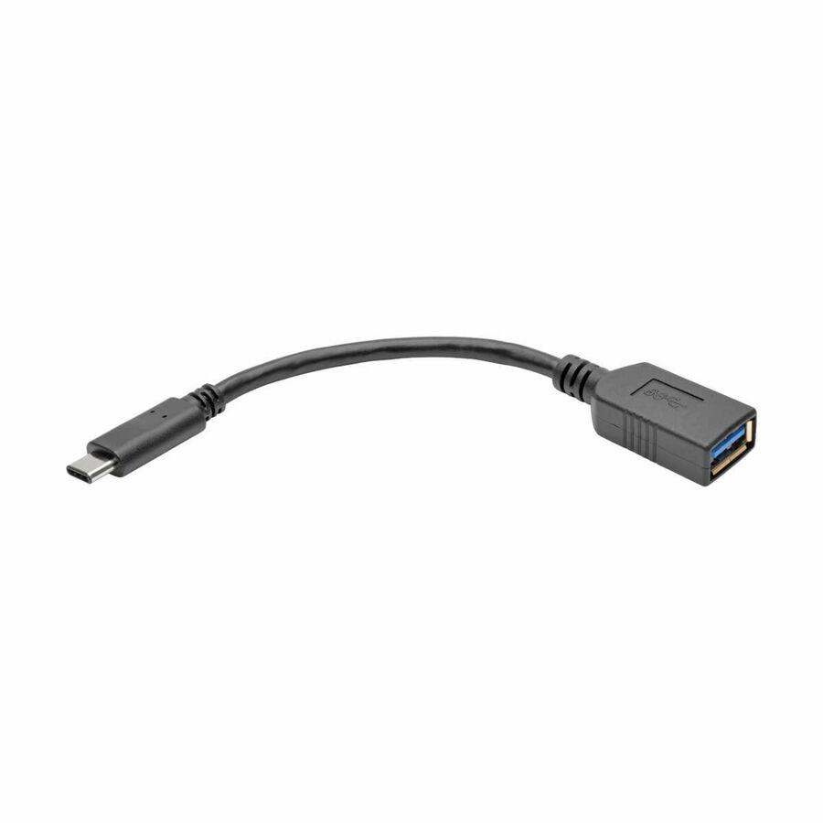 Eaton Tripp Lite Series USB-C to USB-A Adapter (M/F), USB 3.2 Gen 1 (5 Gbps), Thunderbolt 3 Compatible, 6-in. (15.24 cm)