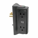 Eaton Tripp Lite Series Protect It! Surge Protector with 4 Side-Mounted Outlets , Direct Plug-In, 720 Joules