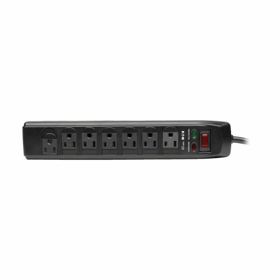 Eaton Tripp Lite Series Protect It! 7-Outlet Surge Protector, 6 ft. (1.83 m) Cord, 1440 Joules, Tel/Modem Protection, Safety Covers