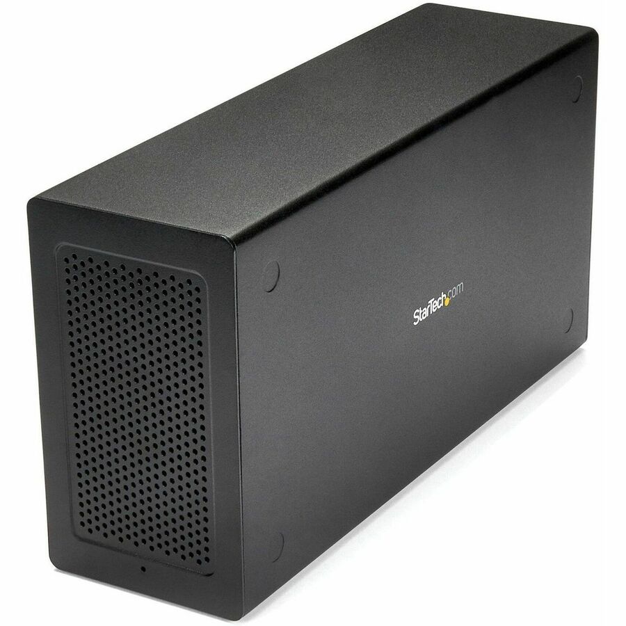 StarTech Thunderbolt 3 PCIe Expansion Chassis, External Enclosure Box with 1x PCI-Express Slot, 5K/4K Output Via TB3/DP Ports, TAA