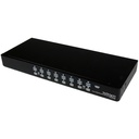 StarTech 16 Port 1U Rackmount USB KVM Switch with OSD, TAA