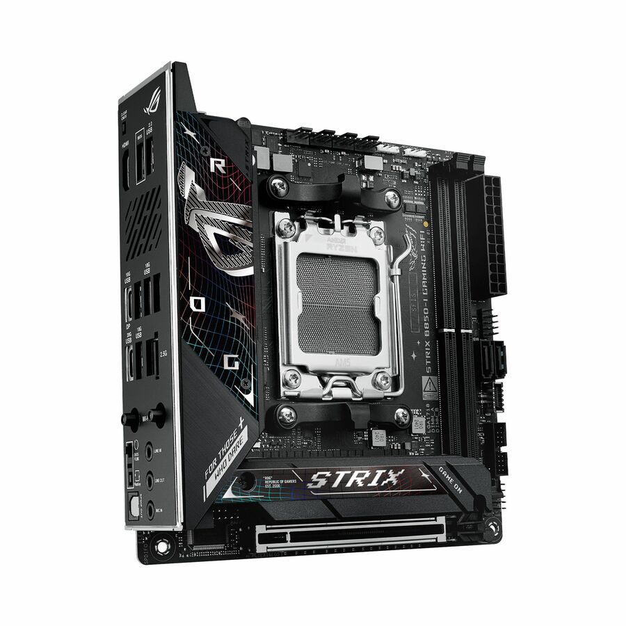 Asus ROG Strix B850-I GAMING WIFI Gaming Desktop Motherboard - AMD B850 Chipset - Socket AM5 - Mini ITX
