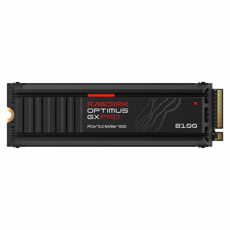 SanDisk Optimus GX PRO 8100 SDSP82800TAH-000E0 8 TB Solid State Drive - M.2 2280 Internal - PCI Express NVMe (PCI Express NVMe 5.0 x4)