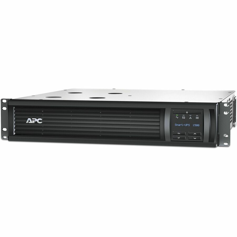 APC Smart-UPS, Line Interactive, 1500VA, Rackmount 2U, 120V, 6x NEMA 5-15R outlets, SmartSlot, AVR, LCD, W/L5-15P