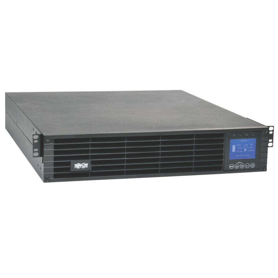 Tripp Lite by Eaton UPS 208/240V 3000VA 2.7kW Double-Conversion UPS - 8 Outlets Extended Run Card Slot LCD USB DB9 2U