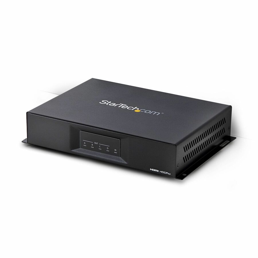 StarTech 2x2 HDMI Video Wall Controller, 4K 60Hz Input to 4x 1080p Output Multi-Screen Processor, RS-232/Ethernet Control, TAA