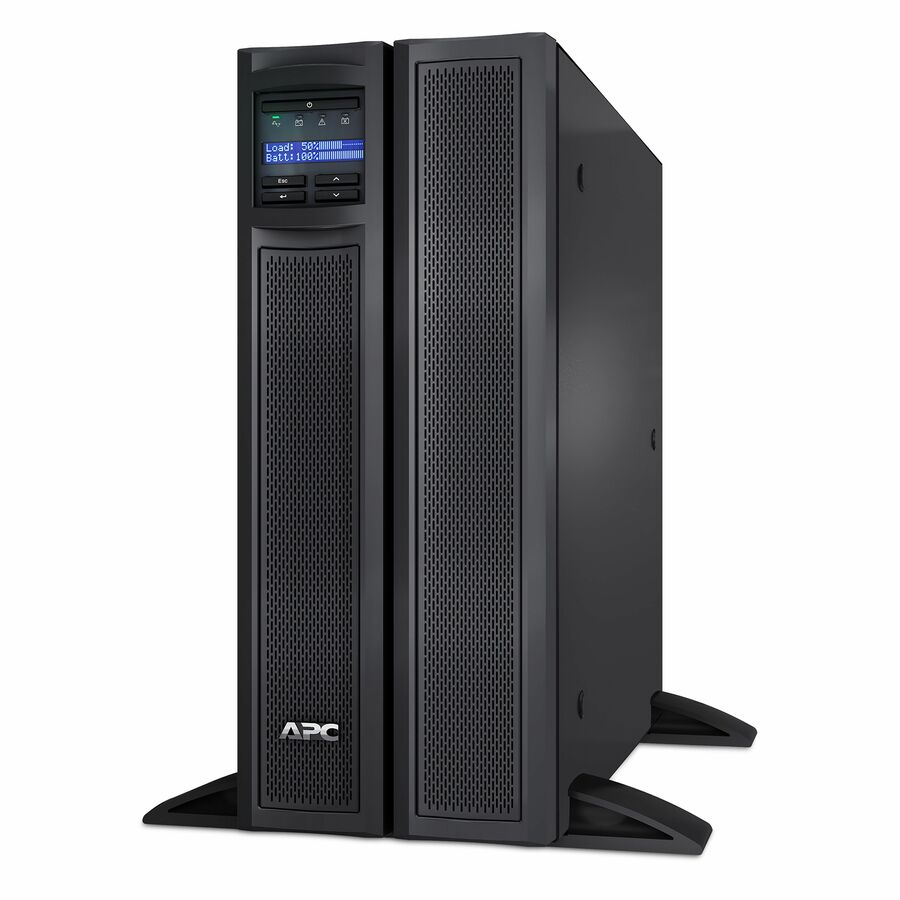 APC Smart-UPS X, Line Interactive,3kVA,Rack/tower convert 4U,208V,2x L6-20R NEMA+4x C13 IEC+2x C19 IEC, SmartSlot,Extended runtime,Short depth [TAA]