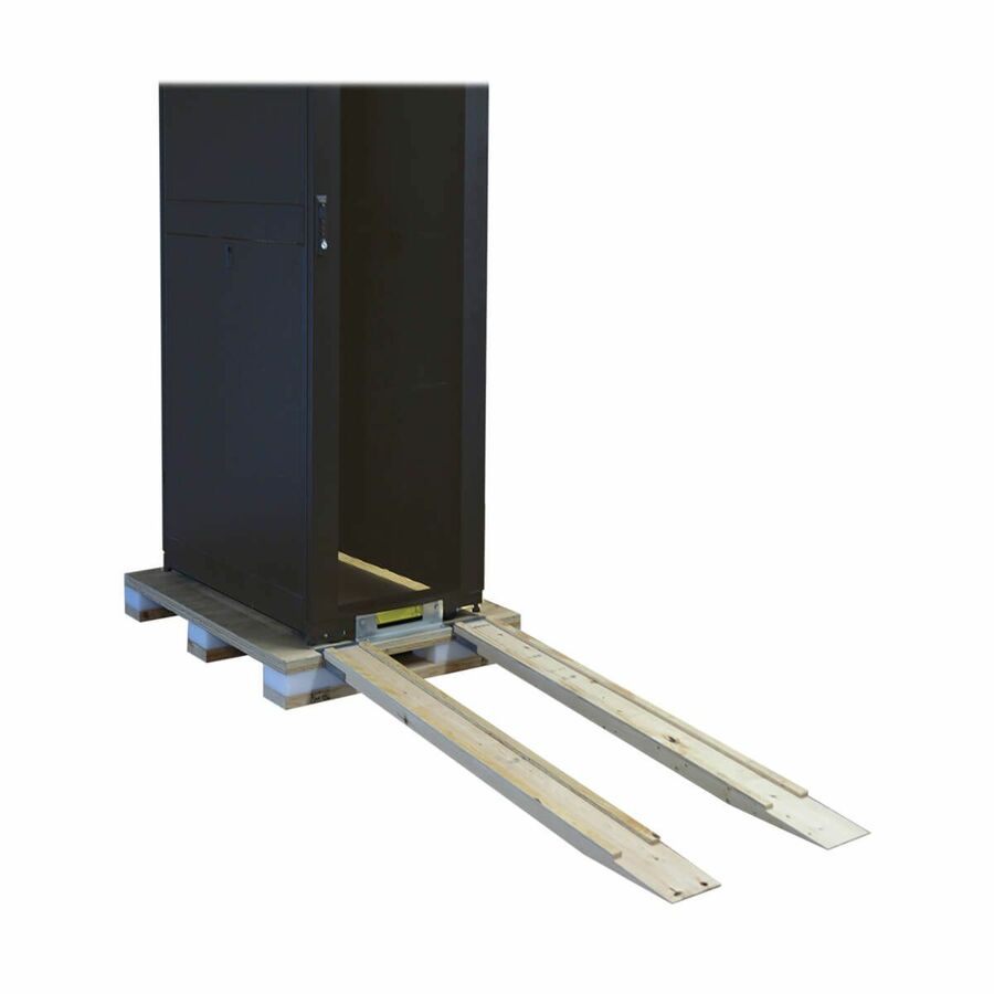 Eaton Tripp Lite Series 42U SmartRack Standard-Depth Rack Enclosure Cabinet with doors, side panels & shock pallet shipping