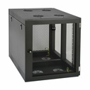 Tripp Lite by Eaton SmartRack 12U Heavy-Duty Low-Profile Server-Depth Side-Mount Wall-Mount Small Rack Enclosure