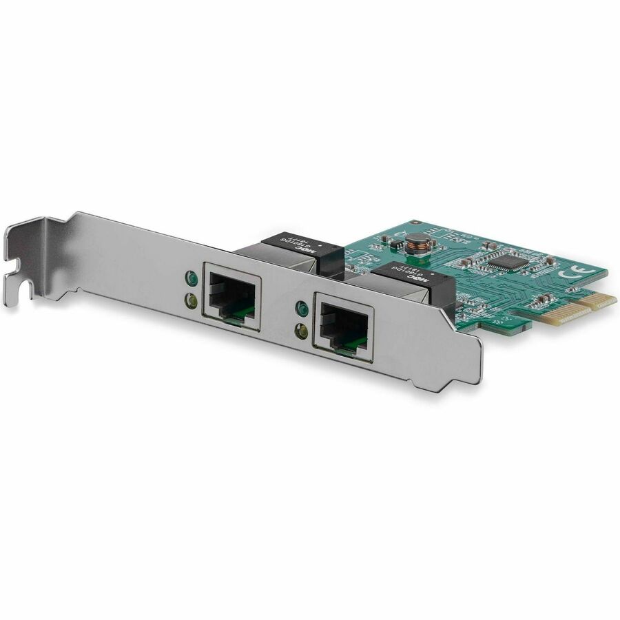 StarTech Dual Port Gigabit PCI Express Server Network Adapter Card - PCIe NIC