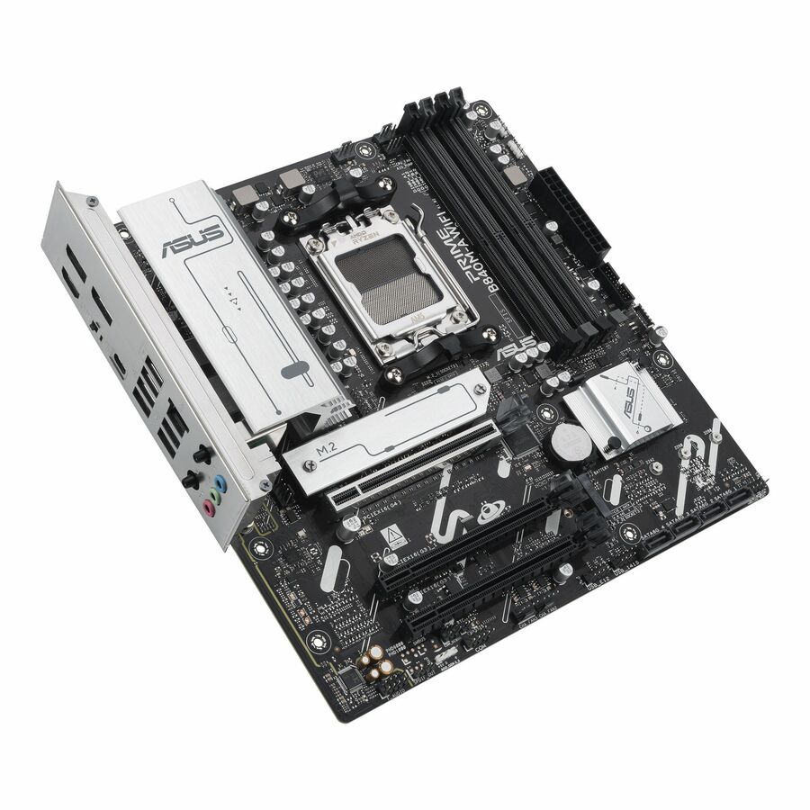 Asus Prime B840M-A WIFI-CSM Gaming Desktop Motherboard - AMD B840 Chipset - Socket AM5 - Micro ATX