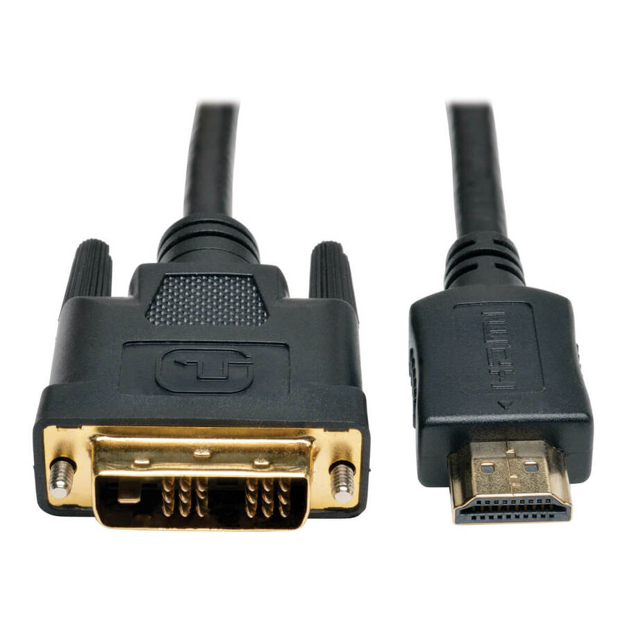 Eaton Tripp Lite Series HDMI to DVI Adapter Cable (M/M), 20 ft. (6.1 m)