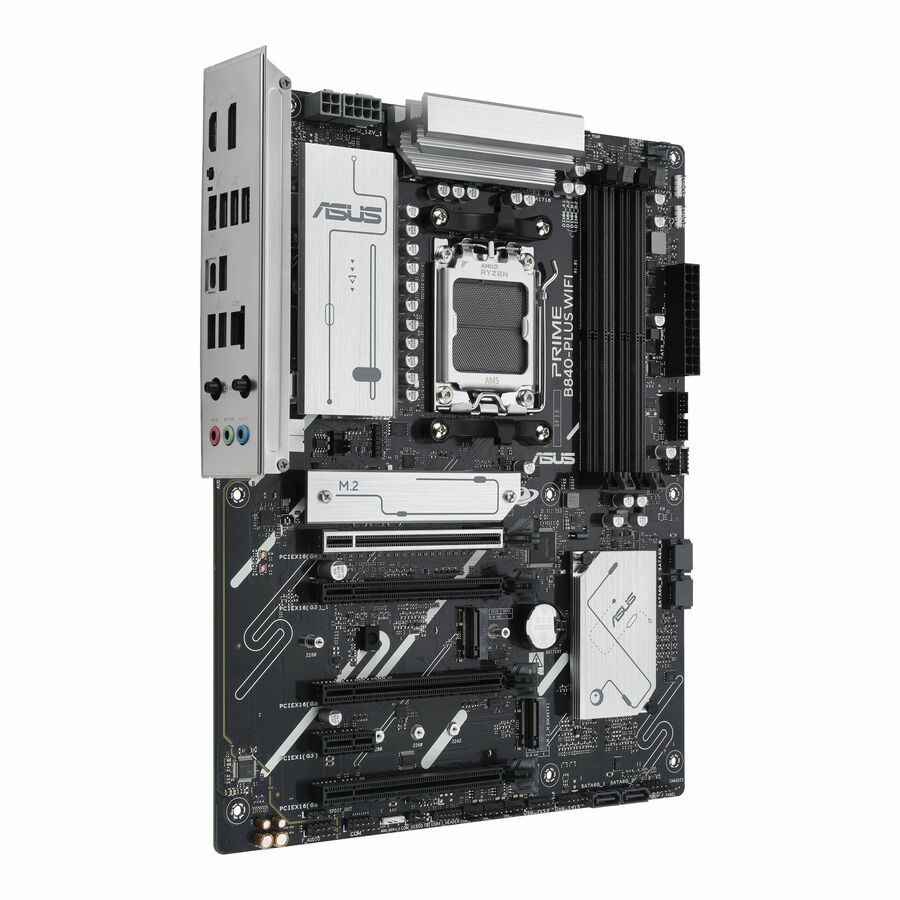 Asus Prime B840-PLUS WIFI Gaming Desktop Motherboard - AMD B840 Chipset - Socket AM5 - ATX