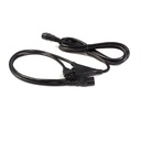 StarTech 10ft (3m) Power Extension Cord Splitter, C14 to 2x C13, 13A 250V, 16AWG, Computer Power Cord Extension, Power Extension Cable