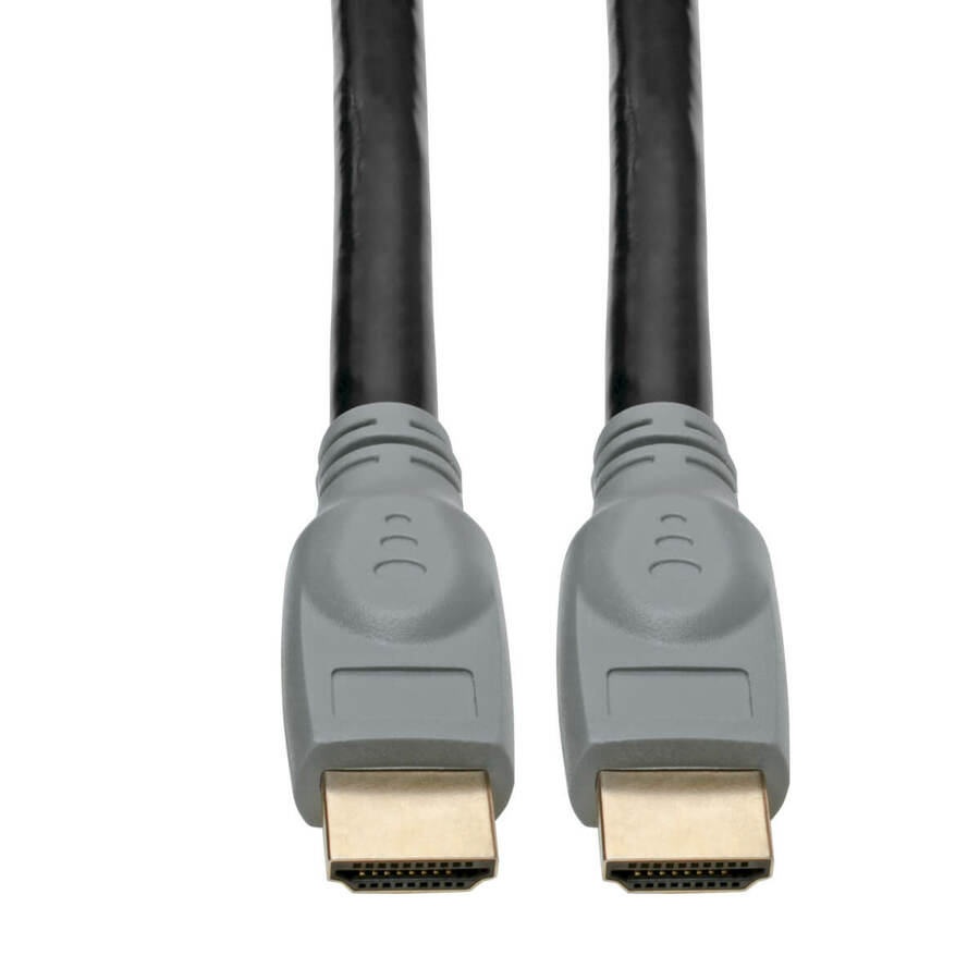 Tripp Lite by Eaton 4K HDMI Cable (M/M) - 4K 60 Hz HDR 4:4:4 Gripping Connectors Black 25 ft.
