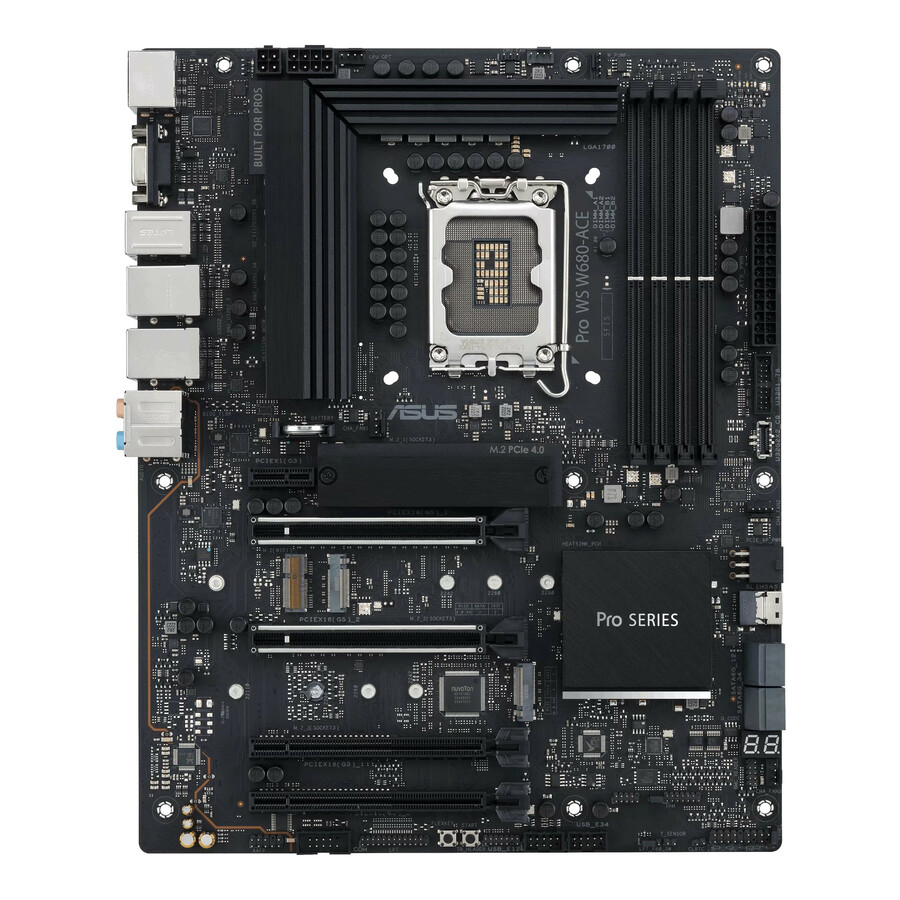 Asus Pro WS W680-ACE Workstation Motherboard - Intel W680 Chipset - Socket LGA-1700 - Intel Optane Memory Ready - ATX