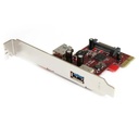 StarTech 2 port PCI Express SuperSpeed USB 3.0 Card with UASP Support, 5Gbps, 1 Internal 1 External, TAA