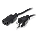 StarTech 10ft (3m) Computer Power Cord, NEMA 5-15P to C13, 10A 125V, 18AWG, 10 Pack, Replacement PC Power Cord, TV/Monitor Power Cable