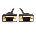 Eaton Tripp Lite Series VGA Monitor Cable, 640x480 (HD15 M/M), 15 ft. (4.57 m)