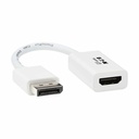 Eaton Tripp Lite Series DisplayPort to HDMI Active Adapter (M/F) - 4K 60Hz, HDR, DP 1.2, HDCP 2.2, White, 6 in.