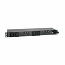 Tripp Lite by Eaton PDU 7.7kW Single-Phase 200-240V Basic PDU 4 C19 Outlets IEC 309 32A Blue Input 3.6 m Cord 1U Rack-Mount