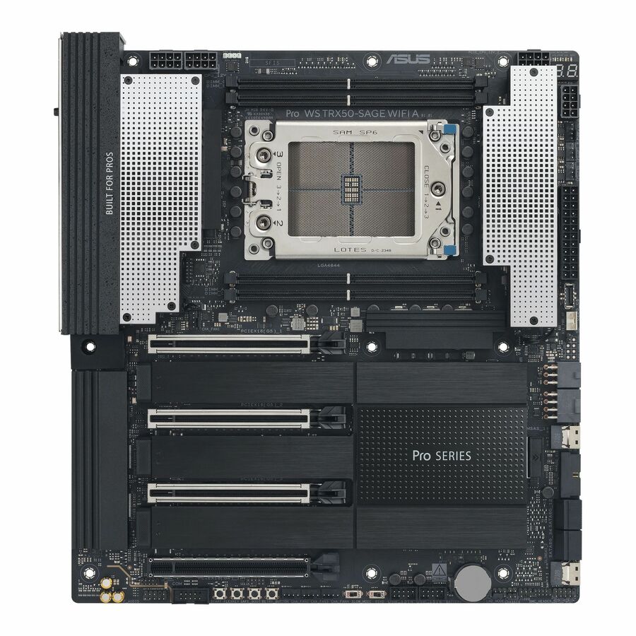 Asus Pro WS TRX50-SAGE WIFI A Workstation Motherboard - AMD TRX50 Chipset - Socket sTR5 - SSI CEB