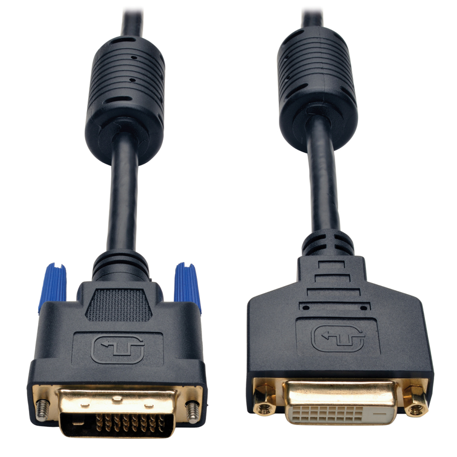 Eaton Tripp Lite Series DVI Dual Link Extension Cable, Digital TMDS Monitor Cable (DVI-D M/F), 15 ft. (4.57 m)