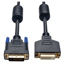 Eaton Tripp Lite Series DVI Dual Link Extension Cable, Digital TMDS Monitor Cable (DVI-D M/F), 15 ft. (4.57 m)