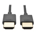 Eaton Tripp Lite Series Slim High-Speed HDMI Cable with Ethernet and Digital Video with Audio, UHD 4K 60Hz (M/M), 3 ft. (0.91 m)