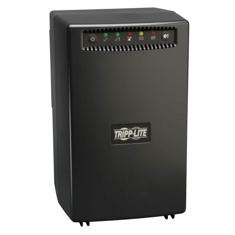 Tripp Lite by Eaton UPS 1500VA 940W Battery Back Up Tower AVR 120V USB RJ11 RJ45 DSL