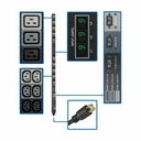 Tripp Lite by Eaton PDU 8.6kW 3-Phase Local Metered PDU 208/120V Outlets (36 C13 6 C19 6 5-15/20R) 208V L21-30P 6 ft. (1.83 m) Cord 0U Vertical TAA