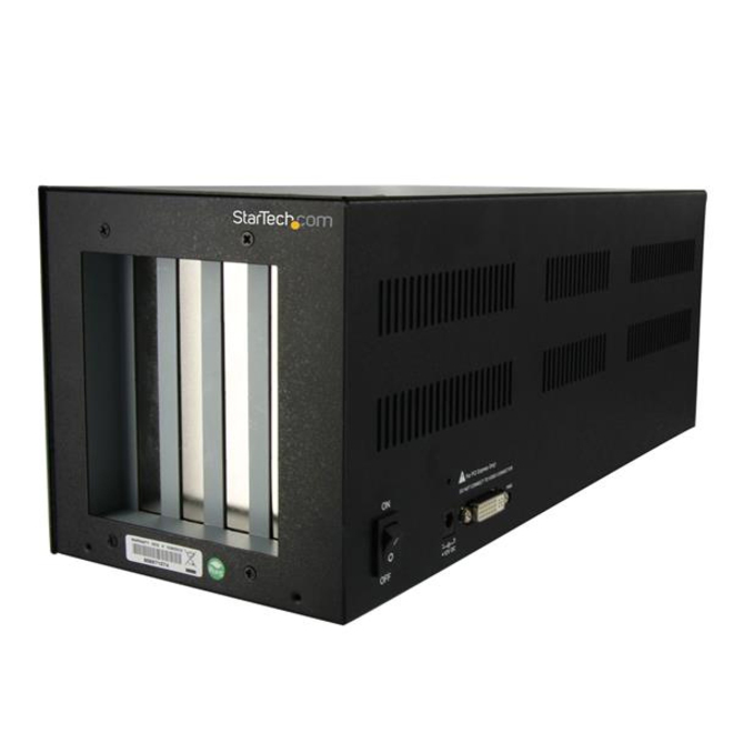 StarTech PCI Express to 2 PCI & 2 PCIe Expansion Enclosure System, Full Length External Expansion Bay, 4 slot, PCIe Single Lane, TAA