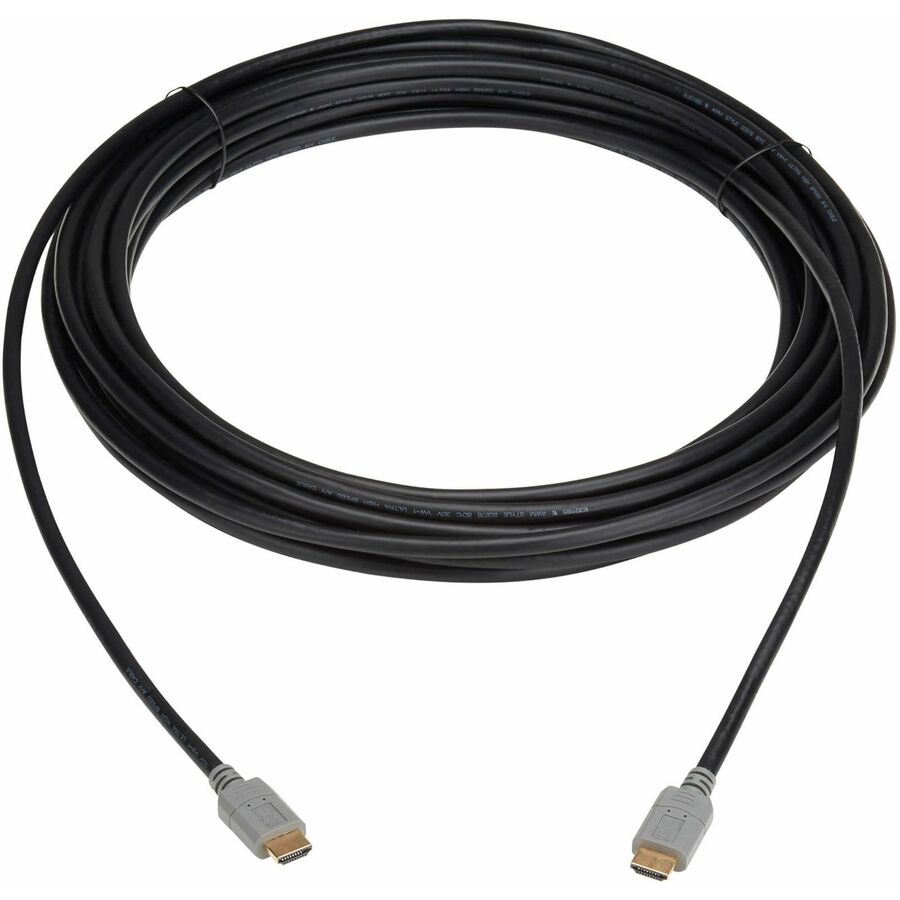 Eaton Tripp Lite Series 4K HDMI Cable (M/M) - 4K 60 Hz, HDR, 4:4:4, HDCP 2.2, Black, 60 ft. (18.3 m)