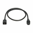 Eaton Tripp Lite Series Power Cord, C20 to C21 - Heavy-Duty, 20A, 250V, 12 AWG, 5 ft. (1.5 m), Black