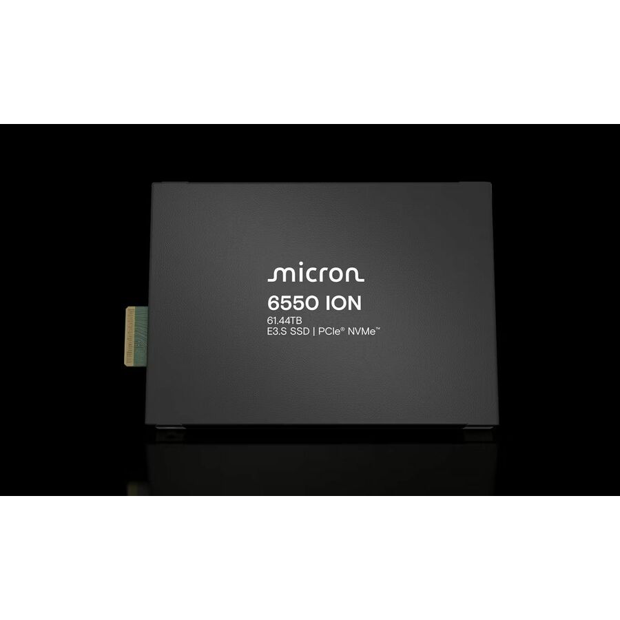 Micron 6550 ION 61.44 TB Solid State Drive - 2.5" Internal - U.2 (PCI Express NVMe 5.0 x4) - TAA Compliant