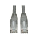 Tripp Lite by Eaton Cat6 Gigabit Snagless Molded (UTP) Ethernet Cable (RJ45 M/M) PoE Gray 10 ft. (3.05 m)