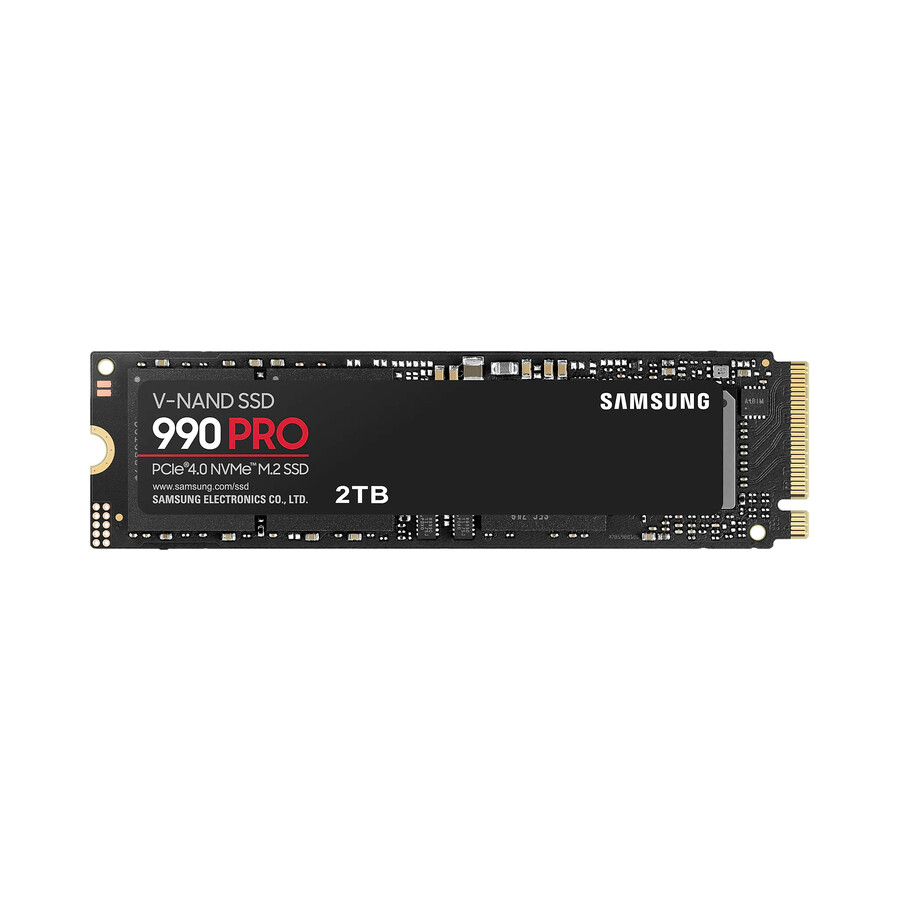 Samsung 990 PRO MZ-V9P2T0B/AM 2 TB Solid State Drive - M.2 2280 Internal - PCI Express NVMe (PCI Express NVMe 4.0 x4)