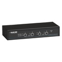 Black Box ServSwitch DT KVM Switch DisplayPort with USB and Audio, 4-Port