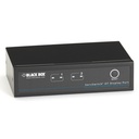 Black Box ServSwitch KVM Switch DT DisplayPort with USB and Audio, 2-Port