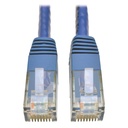 Eaton Tripp Lite Series Cat6 Gigabit Molded (UTP) Ethernet Cable (RJ45 M/M), PoE, Blue, 6 ft. (1.83 m)