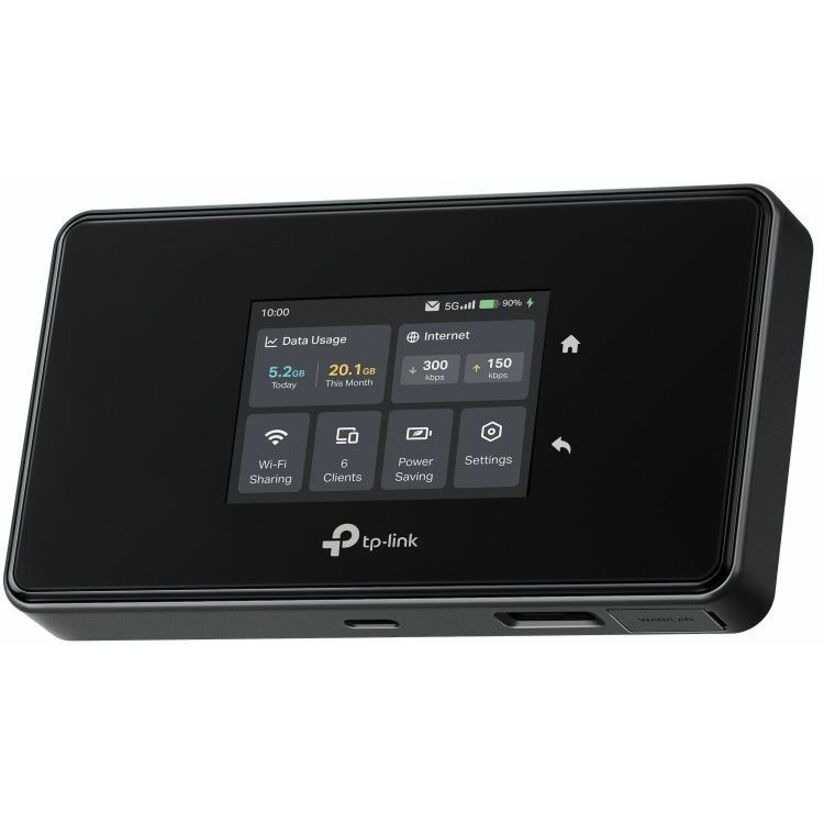 TP-Link M8550 Wi-Fi 6E IEEE 802.11 a/b/g/n/ac/ax 1 SIM Cellular, Ethernet Modem/Wireless Router