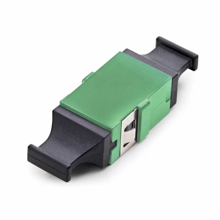 StarTech MPO/MTP Coupler, Single Mode MPO Fiber Coupler, Key Up-Key Down, Fiber Optic MPO/MTP-APC Coupler for Patch Panels/Enclosures