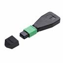 StarTech MPO Loopback Plug, Single Mode 9/125 MPO-8 Female Fiber Loopback Adapter, MPO/MTP Female Loopback Tester