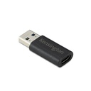 Kensington CA1020 USB-A to USB-C M/F Adapter
