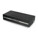 IOGEAR 4-Port Dual View DisplayPort Secure KVM Switch w/Audio and CAC Support