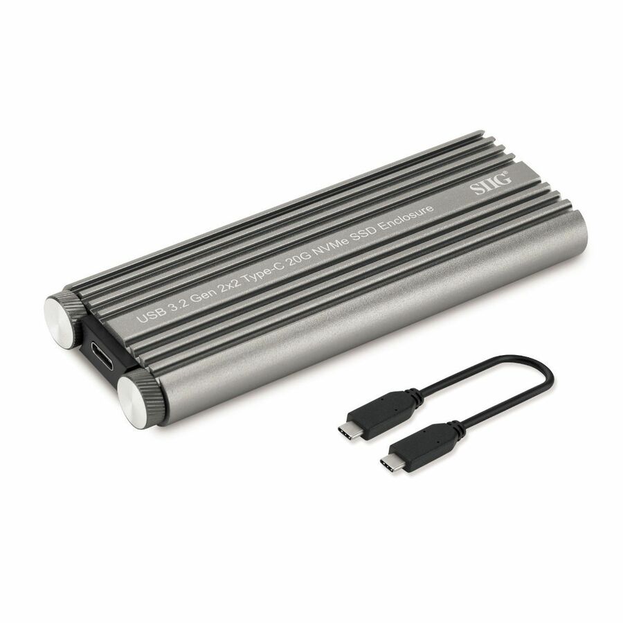 USB 3.2 Gen 2x2 Type-C M.2 PCIe NVMe SSD Enclosure