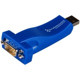 Brainboxes 1 Port RS232 USB to Serial Adapter - 1 x USB 2.0 USB - 1 x 9-pin DB-9 RS-232 Serial Male - 100