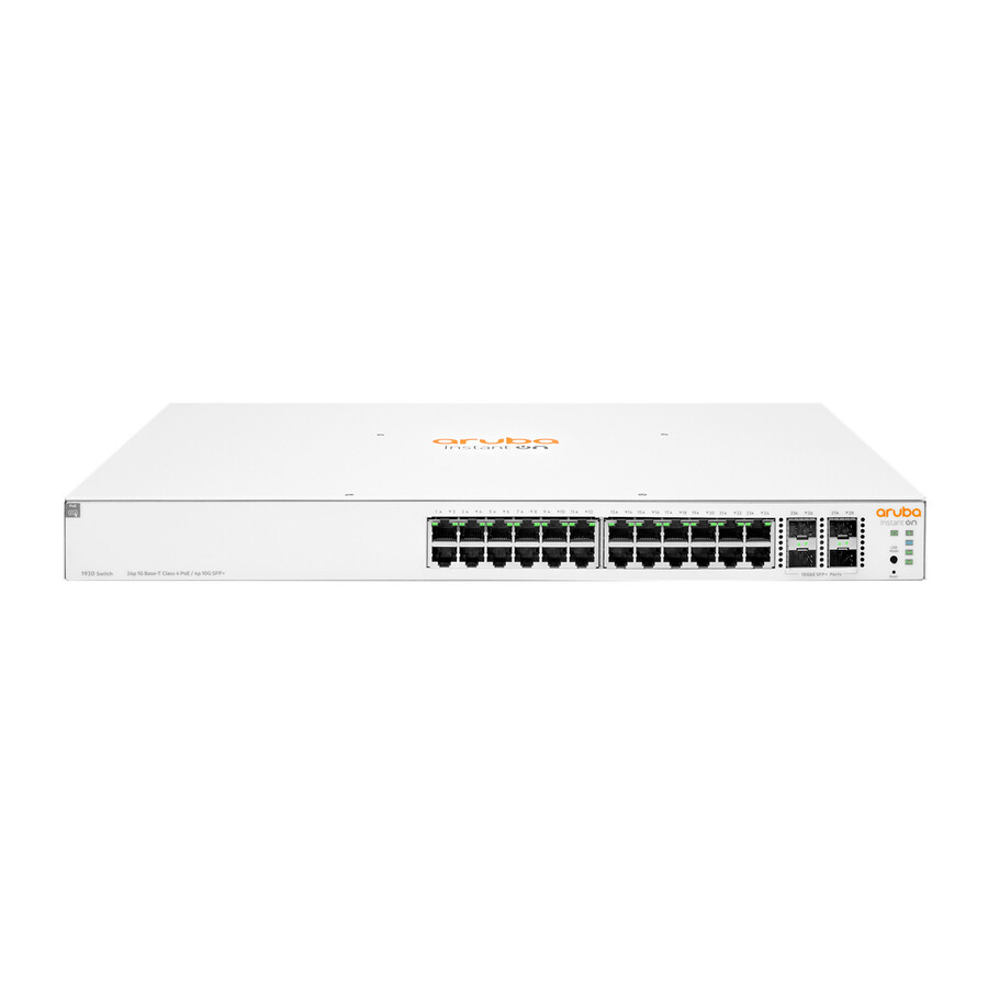 HPE Instant On 1930 24G Class4 PoE 4SFP/SFP+ 195W Switch